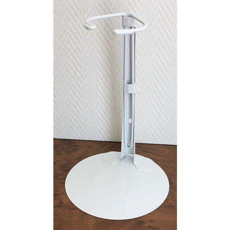 Metal doll stand 2501 in white for Nancy KidznCats type
