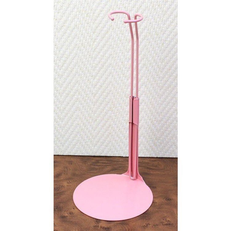 Doll Stands set of 6 Pink Metal stands 6 to 11 inch Dolls or small Teddy Bears 