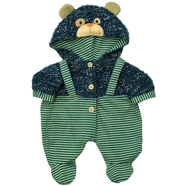 Outfit for Rubens Barn doll 45 cm - Rubens Baby - Teddybear overall