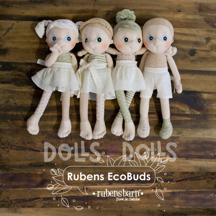 Rubens Barn doll 35 cm - Rubens Eco Buds - Aspen