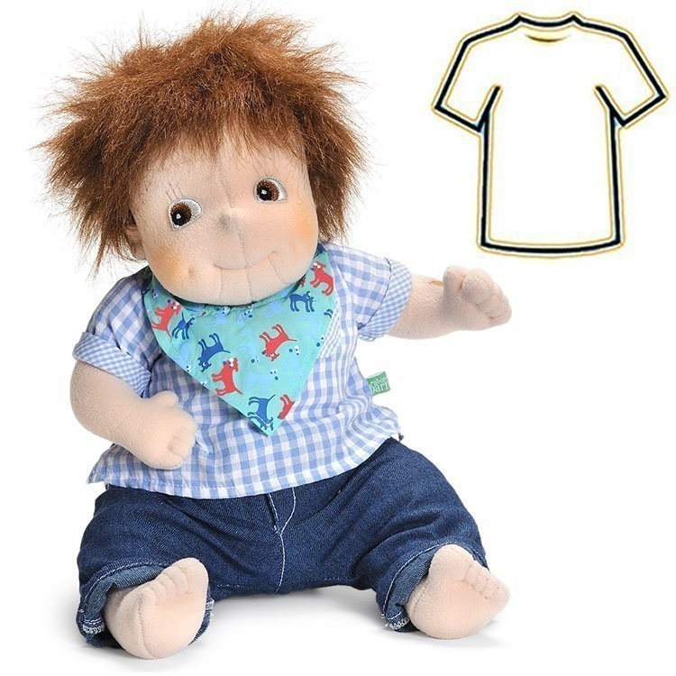 Outfit for Rubens Barn doll 38 to 40 cm - Rubens Little and Cosmos - Emil