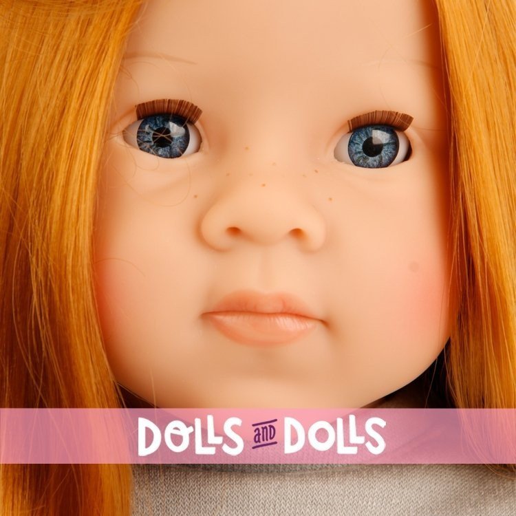 Schildkröt doll 52 cm - Elli with red hair by Elisabeth Lindner