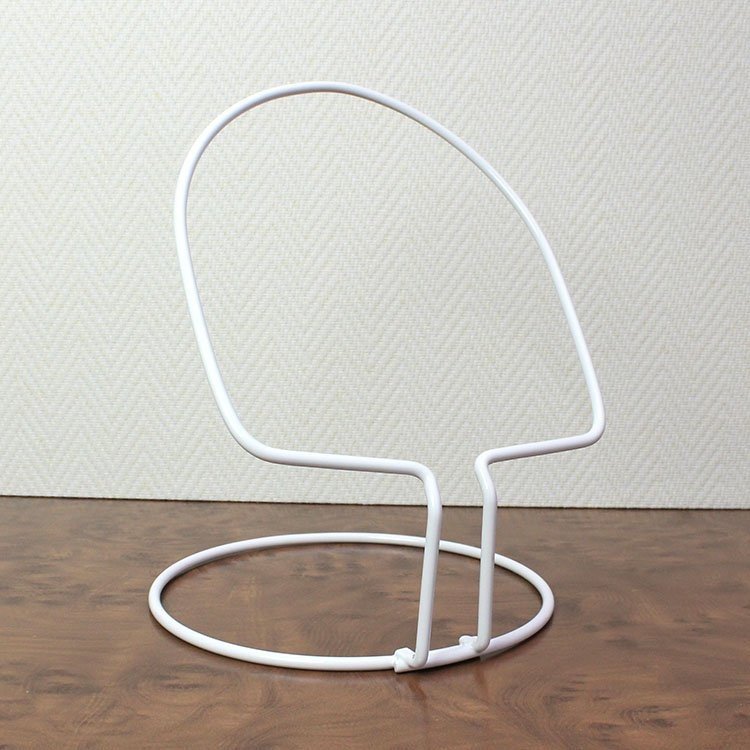 Metal doll stand-Chair 3401 in white for Toddler(Adora) type
