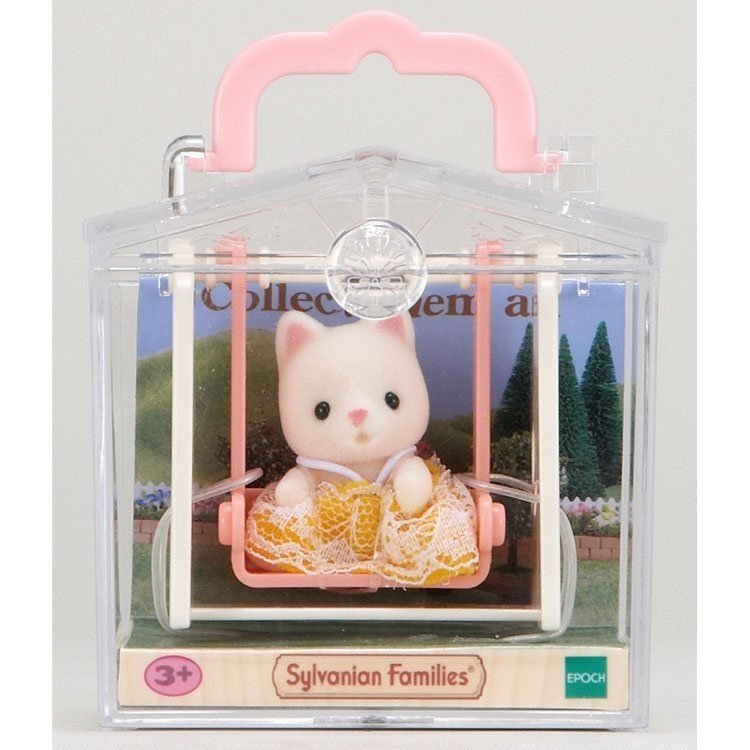 Sylvanian Families - Baby to bring - Cat on swing