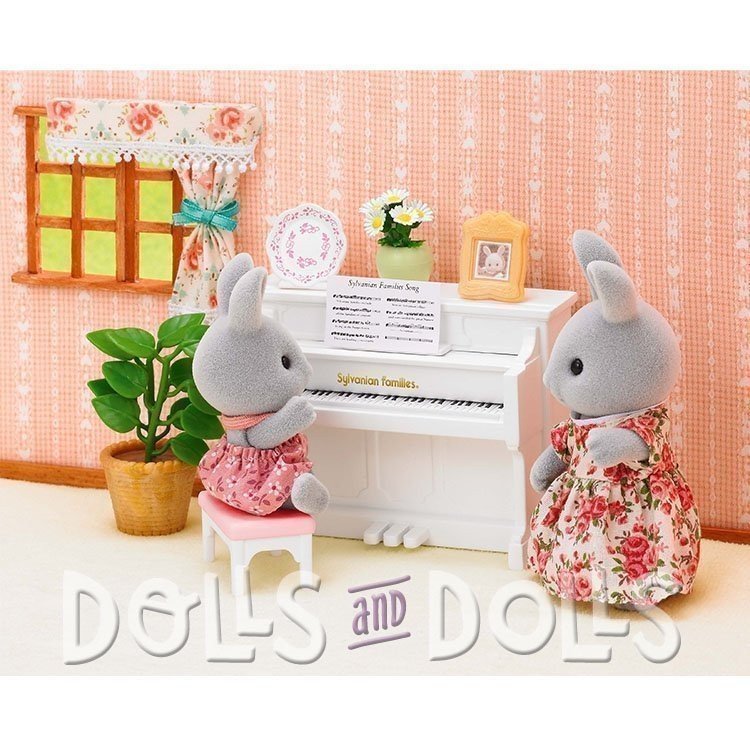 Sylvanian Families Dollhouse Playset Piano set Furniture Accessories Gift  Girl Toy No Figure New #5147