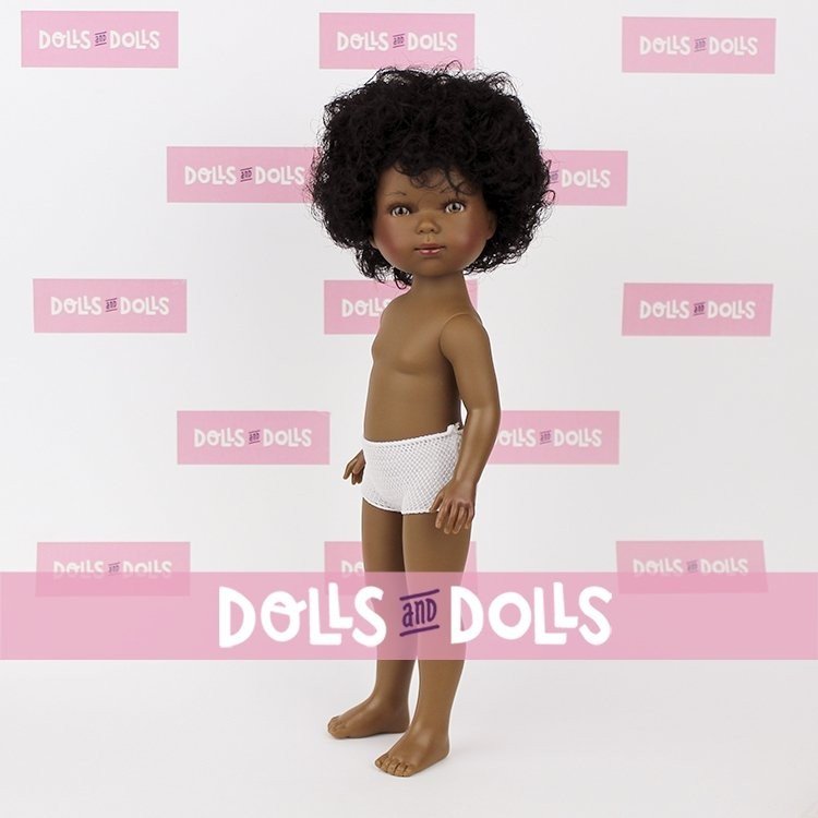 Vestida de Azul doll 28 cm - Carlota african-american without clothes