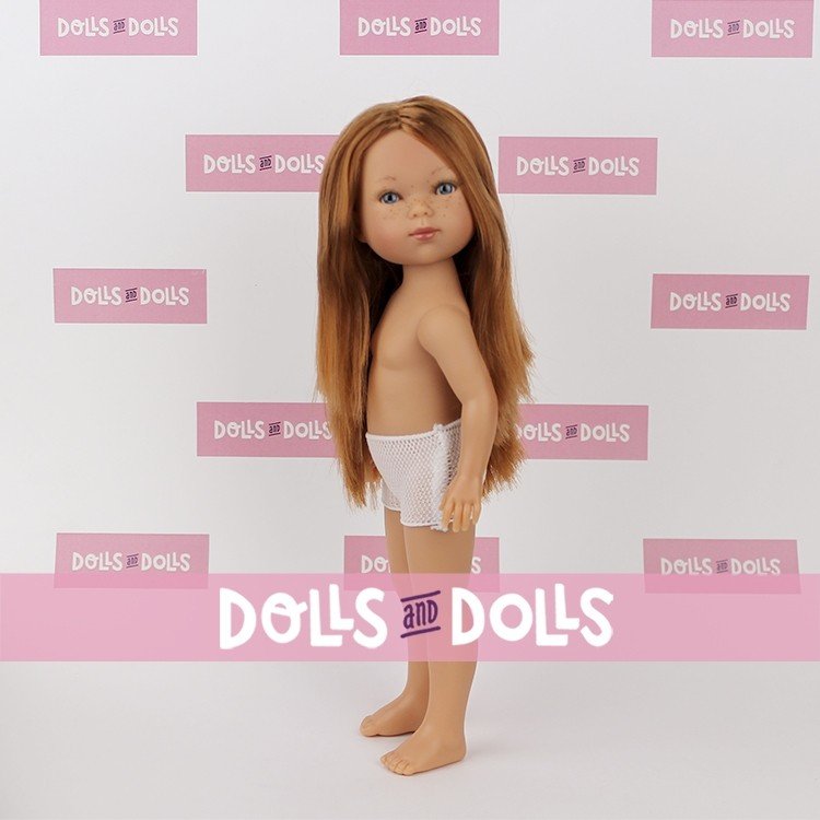 Vestida de Azul doll 28 cm - Carlota red-haired without clothes