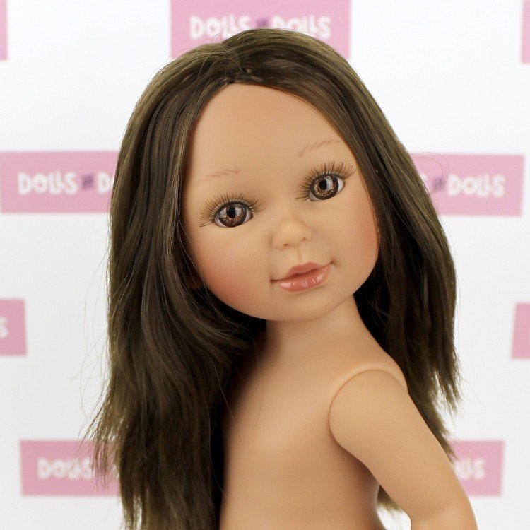 Vestida de Azul doll 33 cm - Paulina brunette without clothes