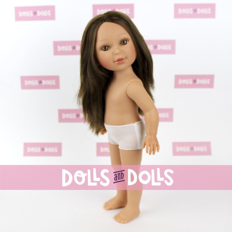 Vestida de Azul doll 33 cm - Paulina brunette without clothes