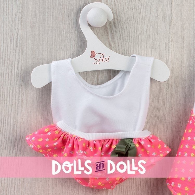 Outfit for Así doll 43 cm - Pool set for María doll