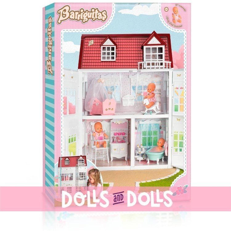 Accessories for Barriguitas Classic doll 15 cm - House