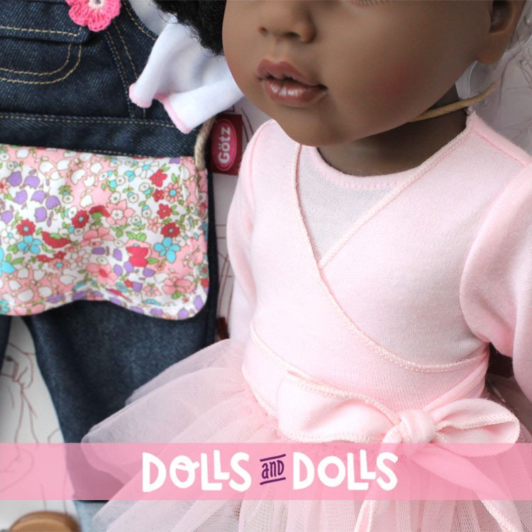 Götz doll 50 cm - Hannah at the ballet African-American