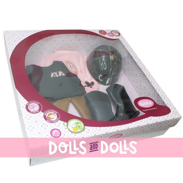 Outfit for Götz doll 45-50 cm - Riding fun set