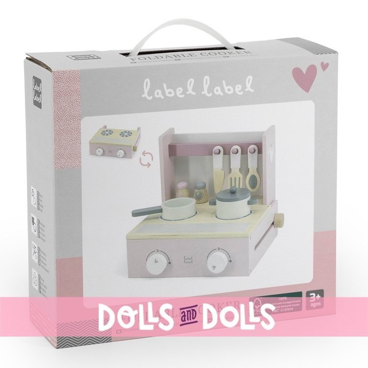 Label Label Folding Kitchen - Pink