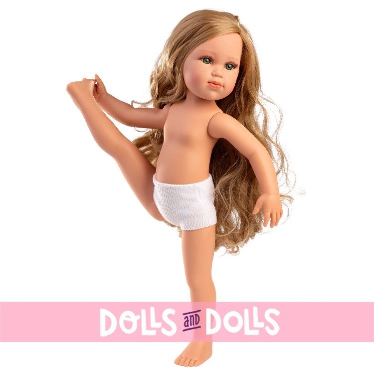 Llorens doll 42 cm - Megan multipositionable without clothes