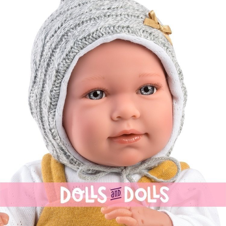 Llorens doll 40 cm - Newborn Mimi crybaby with blanket