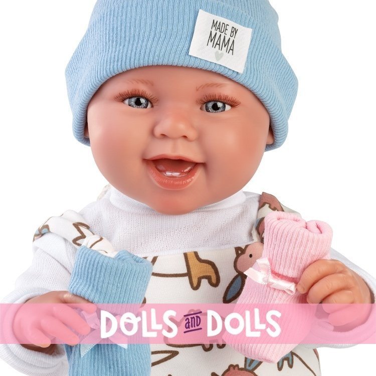  Llorens doll 44 cm - Newborn Talo/Tala smiles