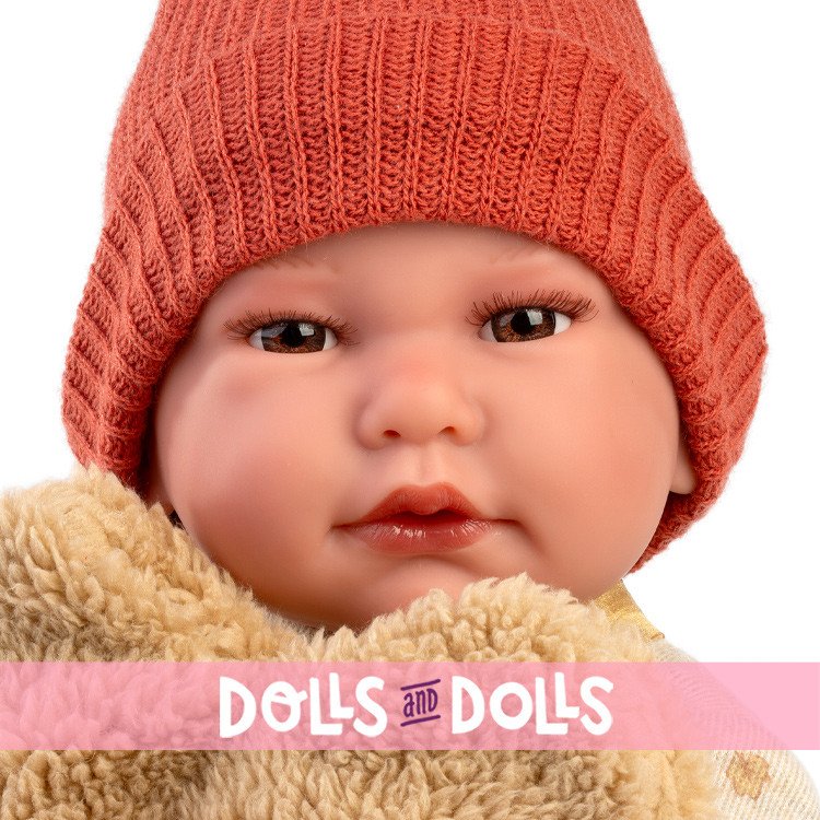 Llorens doll 45 cm - Newborn Luis crybaby