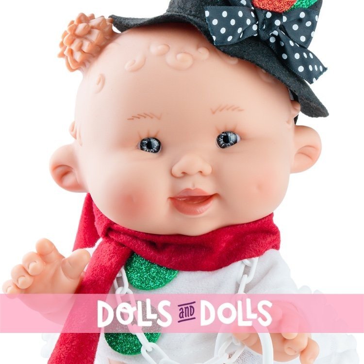 Marina & Pau doll 26 cm - Nenotes Christmas Edition - Snowwoman