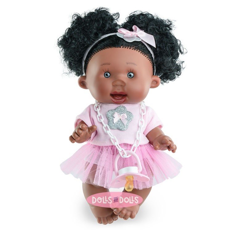 Marina & Pau doll 26 cm - Nenotes Party Edition - African-American