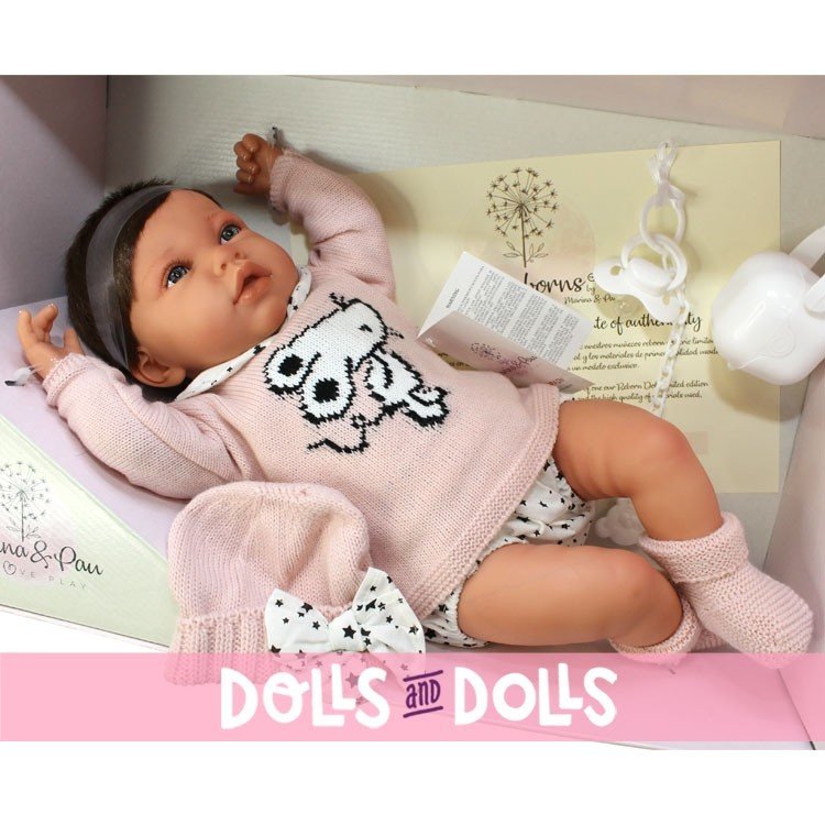 Marina & Pau doll 45 cm - Newborn Ane Mouse