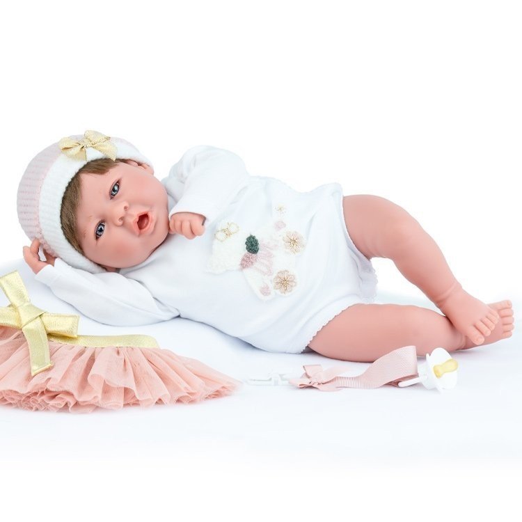 Marina & Pau doll 45 cm - Newborn Martina Love