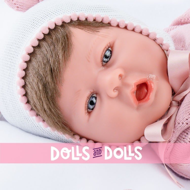 Marina & Pau doll 45 cm - Newborn Martina Teddy