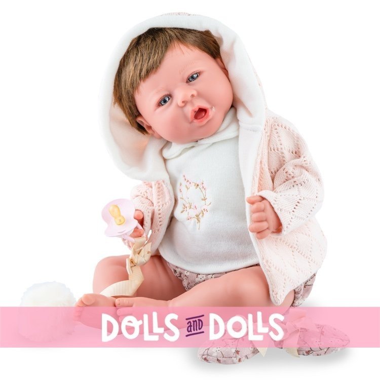 Marina & Pau doll 45 cm - Newborn Martina Vintage