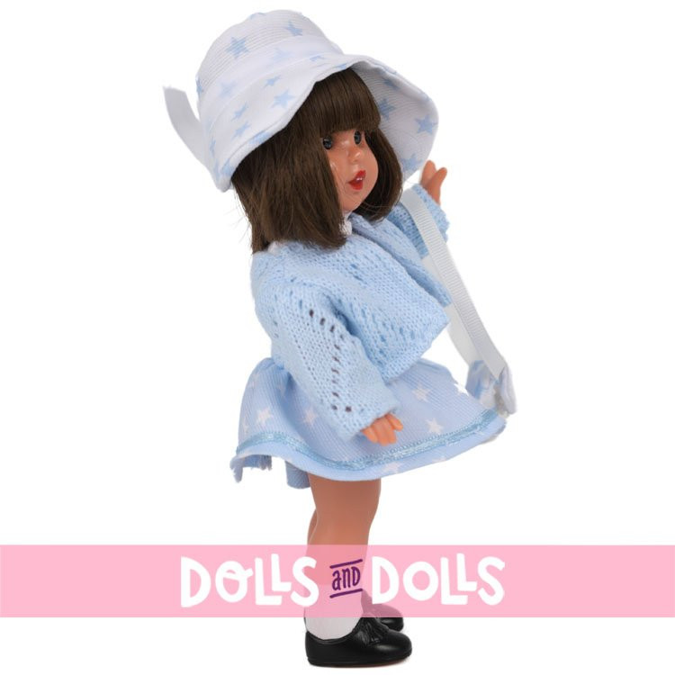 Mini Mariquita Pérez doll 21 cm - Blue outfit