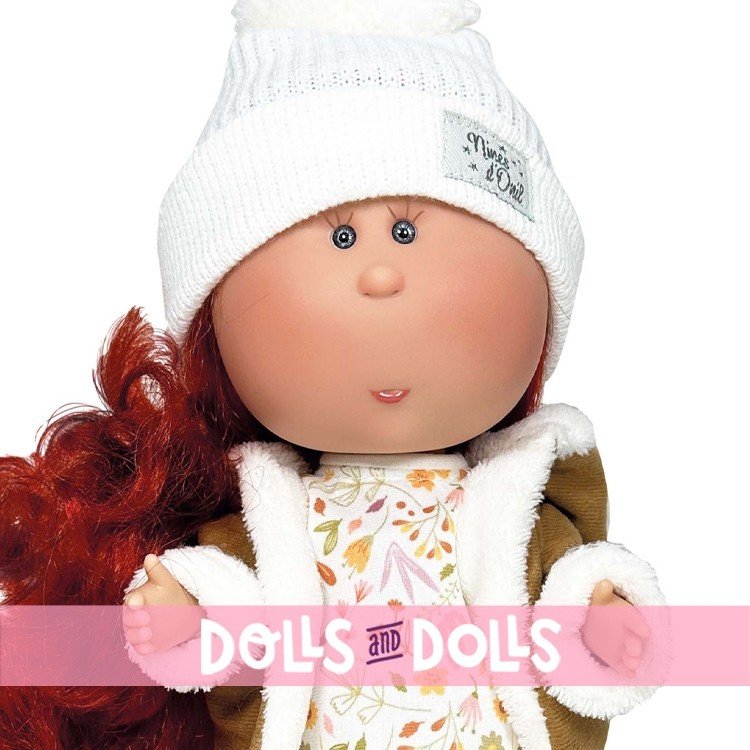 Nines d'Onil doll 30 cm - Mia redhead with winter outfit
