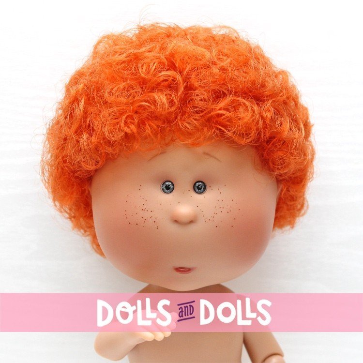 Nines d'Onil doll 30 cm - Mio ARTICULATED - Mio redhead with curly hair - Without clothes