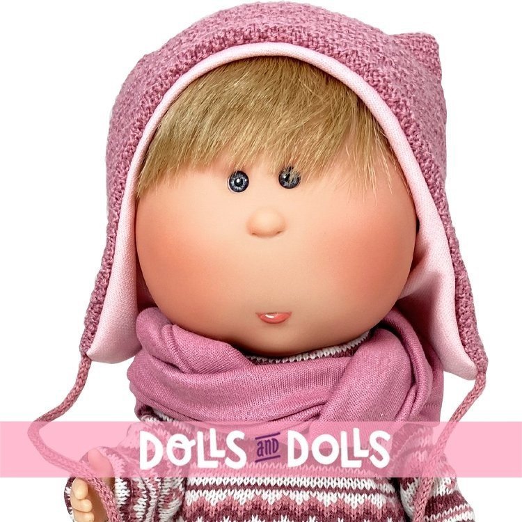 Nines d'Onil doll 30 cm - Mio blond with winter valance set