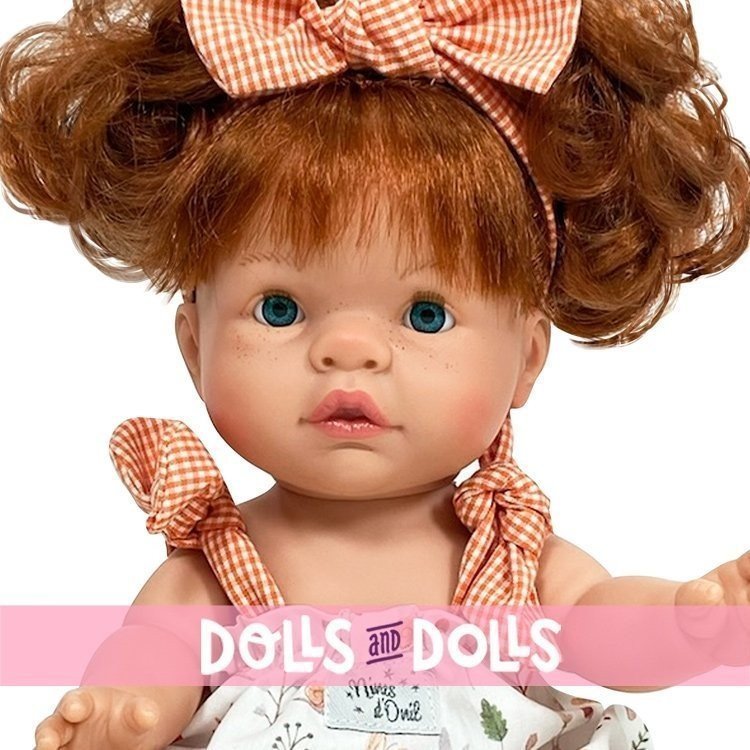 Nines d'Onil doll 37 cm - Joy red-haired girl with pigtails