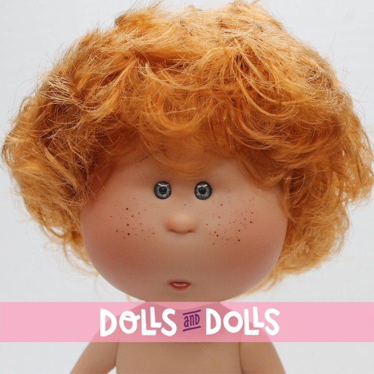 Nines d'Onil doll 23 cm - Little Mio with curly red hair - Without clothes