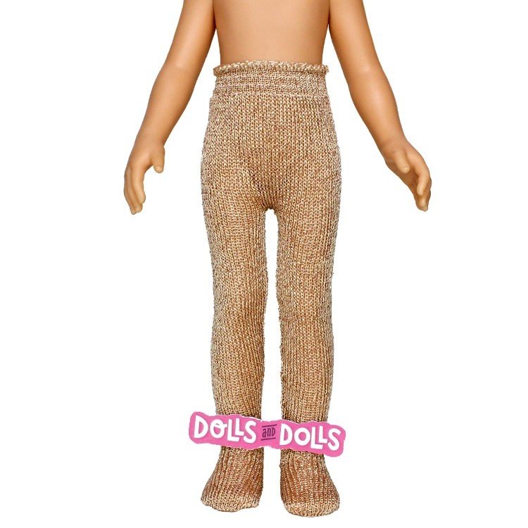 Complements for Paola Reina 32 cm doll - Las Amigas - Copper-colored tights