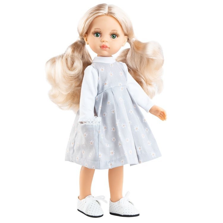 Paola Reina doll 32 cm - Las Amigas - Rosa with white daisy dress