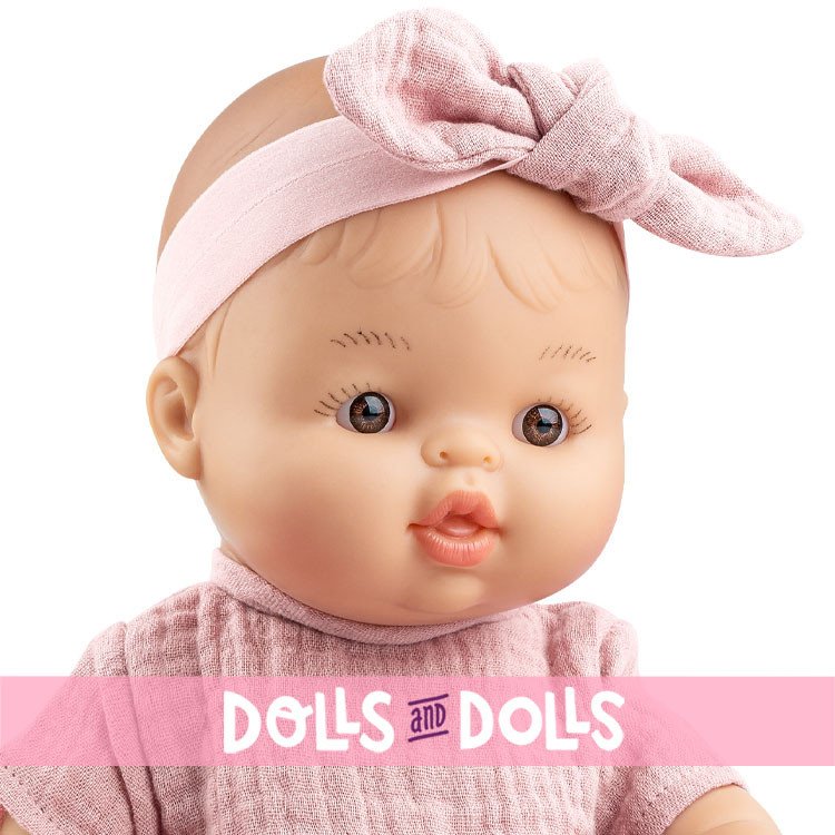 Paola Reina doll 34 cm - Gordis - Federica in a pink dress