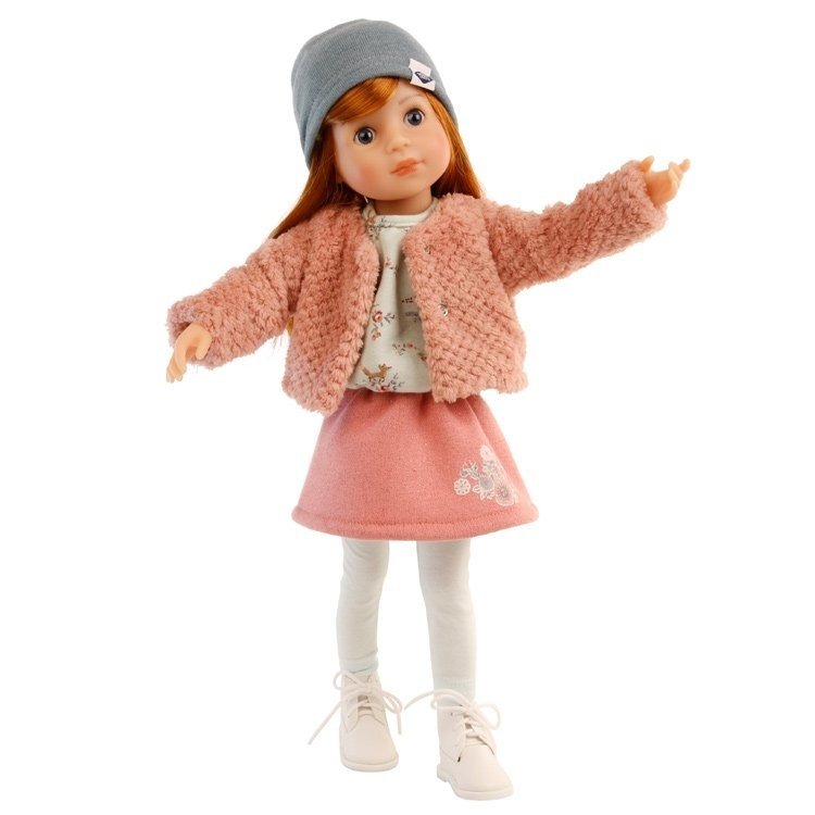 Schildkröt doll 46 cm - Yella redhead with pink outfit