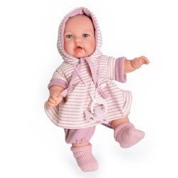 Poupée Antonio Juan 27 cm - Petite poupée métisse avec veste rose - Dolls  And Dolls - Boutique de Poupées de collection