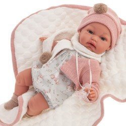 Antonio Juan doll 34 cm - Baby Toneta blanket