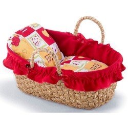 Doll carrying basket - Bayer Chic 2000 - Red