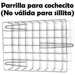 Pram chrome shopping tray Bebelux