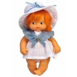 Barriguitas Classic doll 15 cm - Barriguitas Summer - Redhead