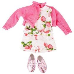 Outfit for Götz doll 45-50 cm - Jumpsuit Berries 