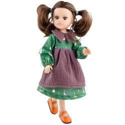 Paola Reina doll 32 cm - Las Amigas Articulated - Noelia with duckling dress