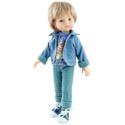 Paola Reina doll 32 cm - Las Amigas - Luis with "Graffiti" outfit