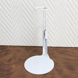 Metal doll stand 1101 in white for Madelman type