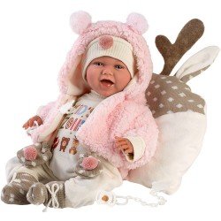 Llorens doll 40 cm - Newborn Mimi smiles "Kid´s zone"