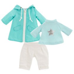 Outfit for Lucky Doggy doll 37 cm - Rainy day