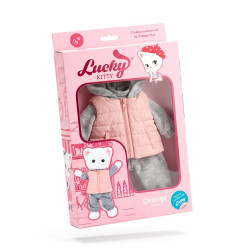 Outfit for Lucky Kitty doll 38 cm - Casual Blossom
